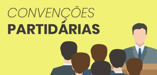 Partidos podem fazer convenções a partir deste sábado para escolha de candidatos