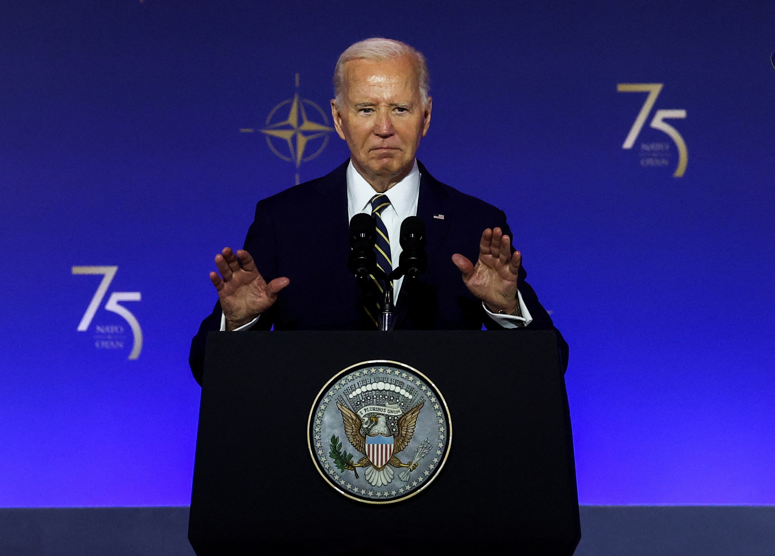 Biden convoca imprensa para entrevista coletiva vista como teste definitivo para sua candidatura