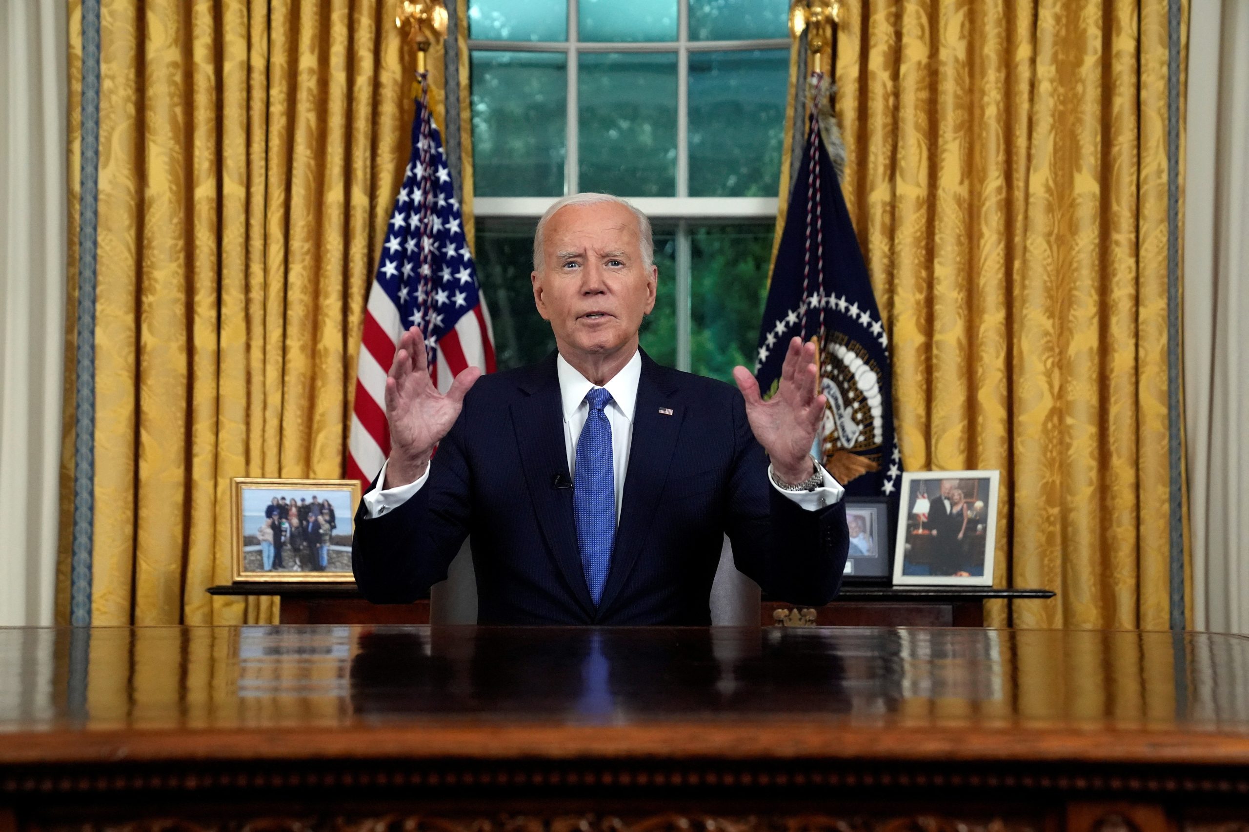 Em tom de despedida, Biden mostra aos americanos entender o significado e o valor da palavra patriotismo