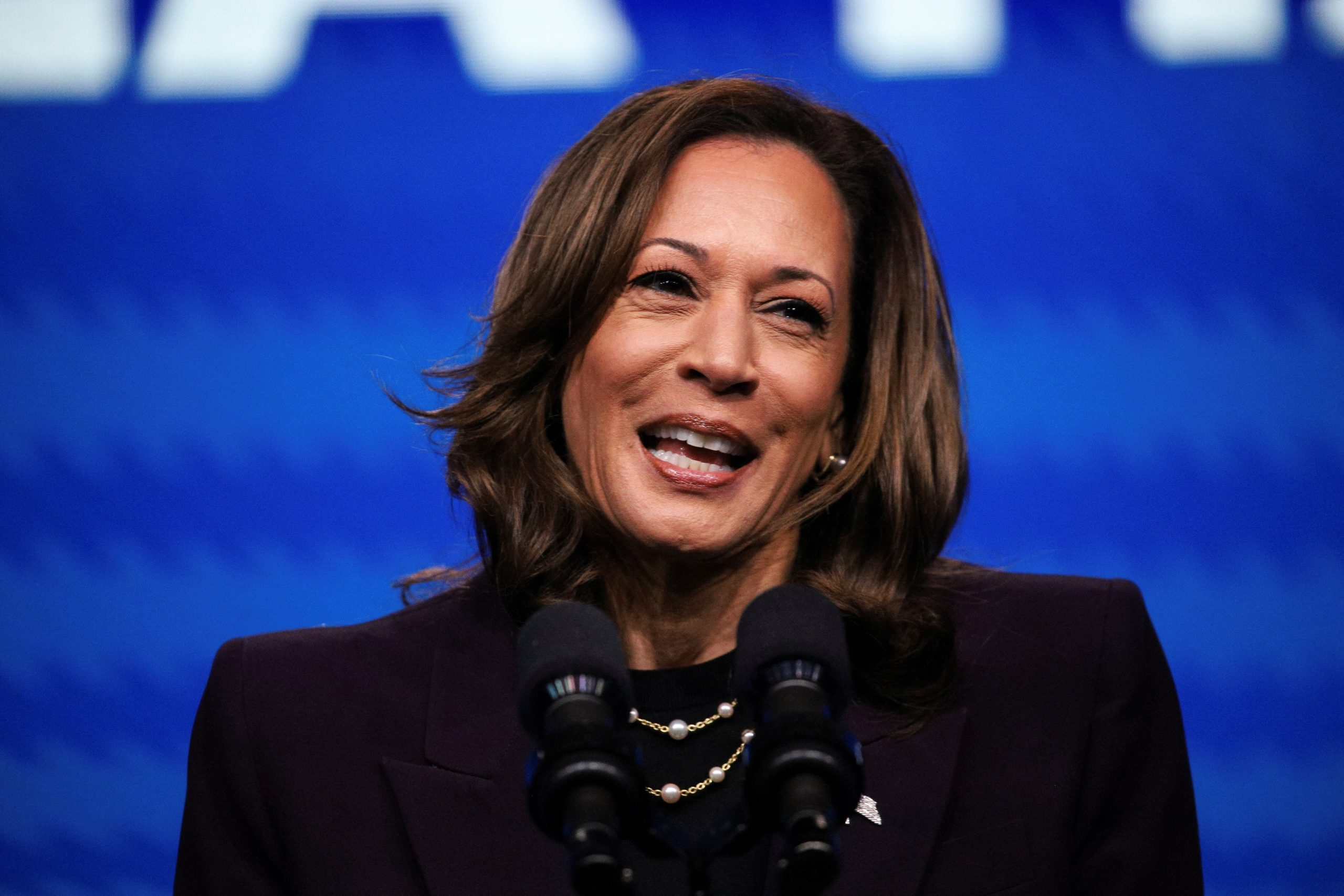 ‘Queremos proibir armas e eles querem proibir livros’, diz Kamala em discurso a professores