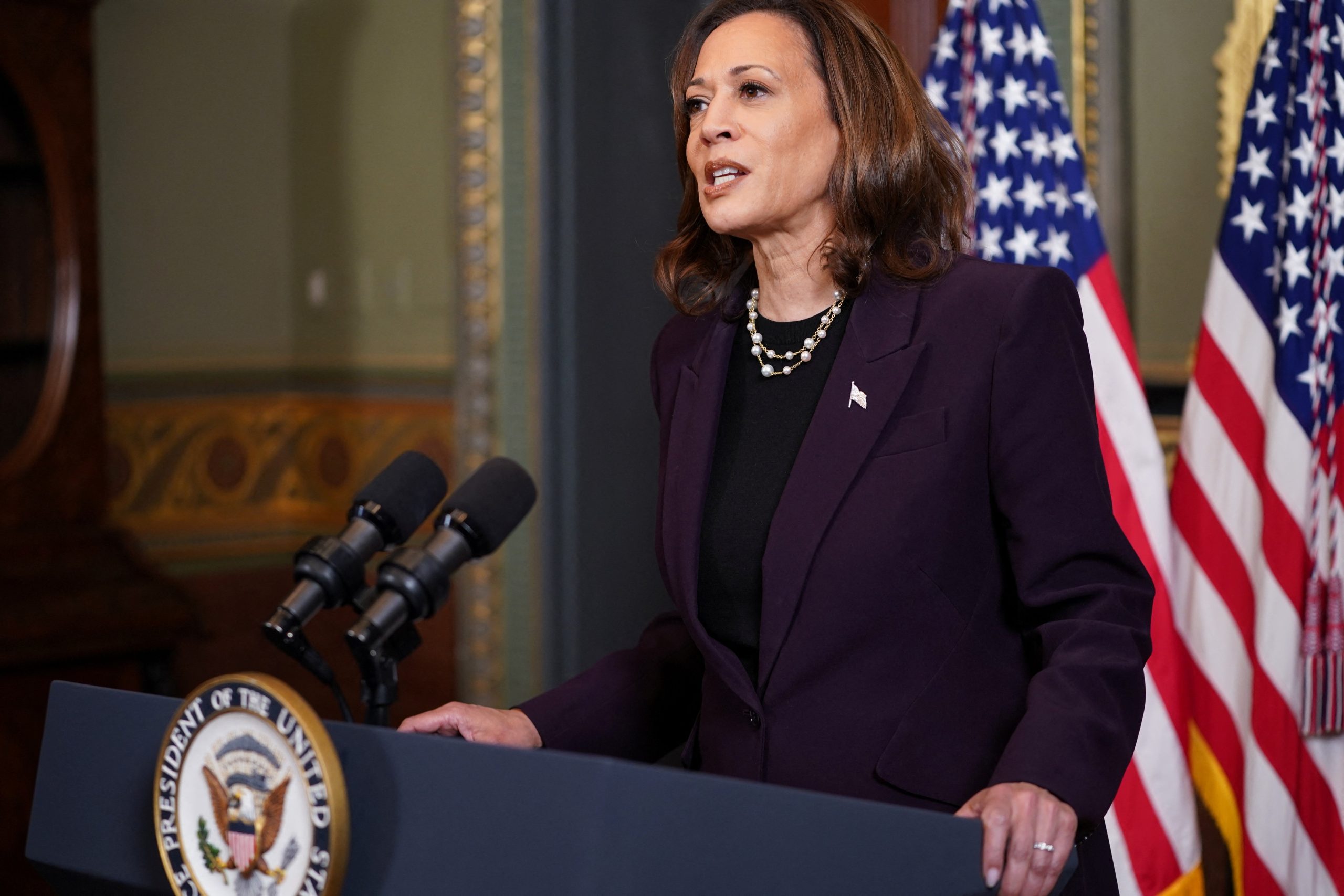 Kamala Harris diz a Netanyahu que ‘não ficará calada’ diante do sofrimento em Gaza