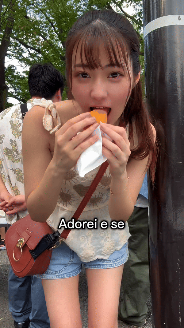 Coxinha, açaí, guaraná, tapioca: influencer japonesa faz sucesso com brasileiros ao provar comidas típicas; VÍDEO