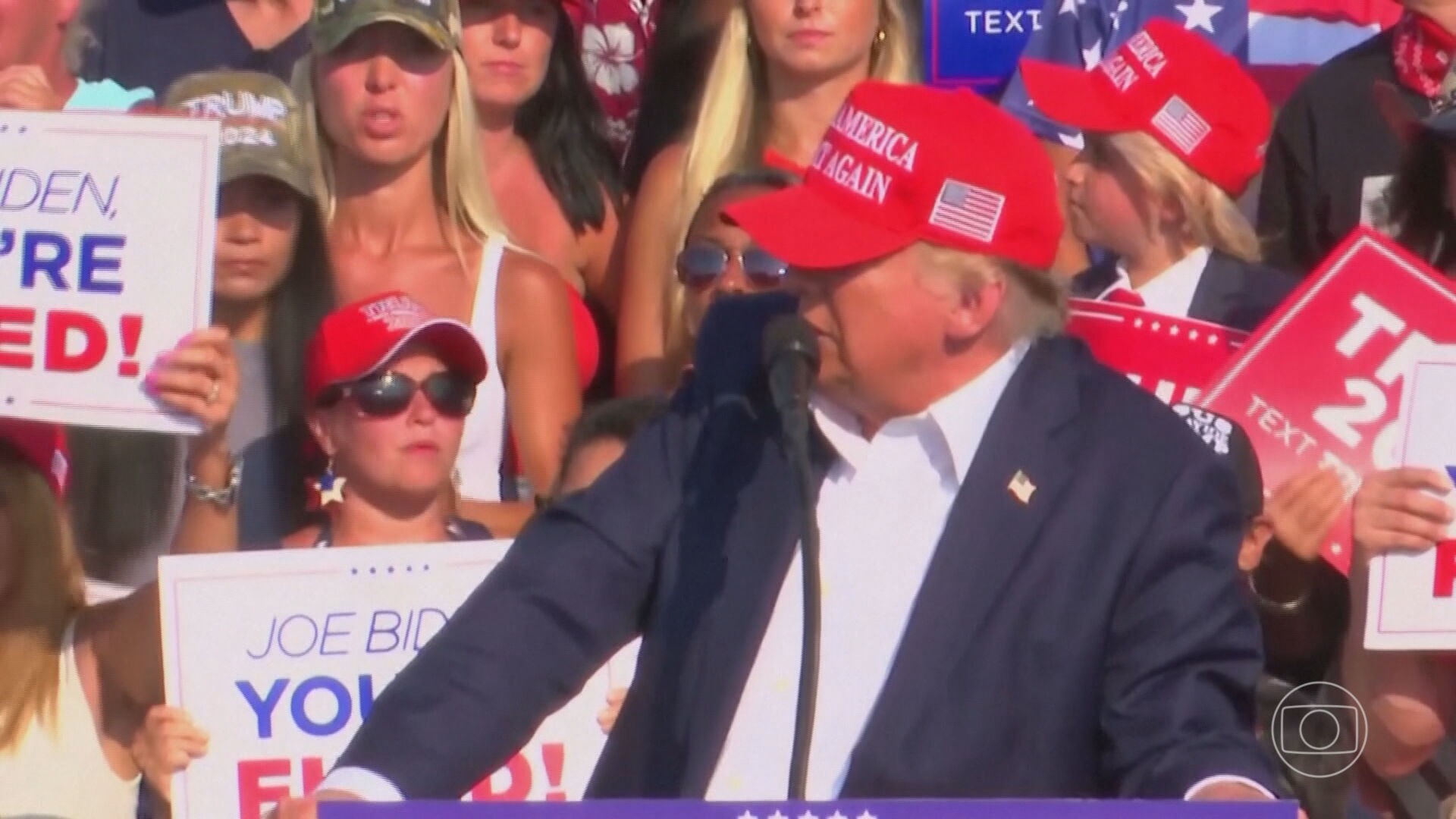 Trump anuncia que voltará a local onde sofreu atentado para novo comício eleitoral