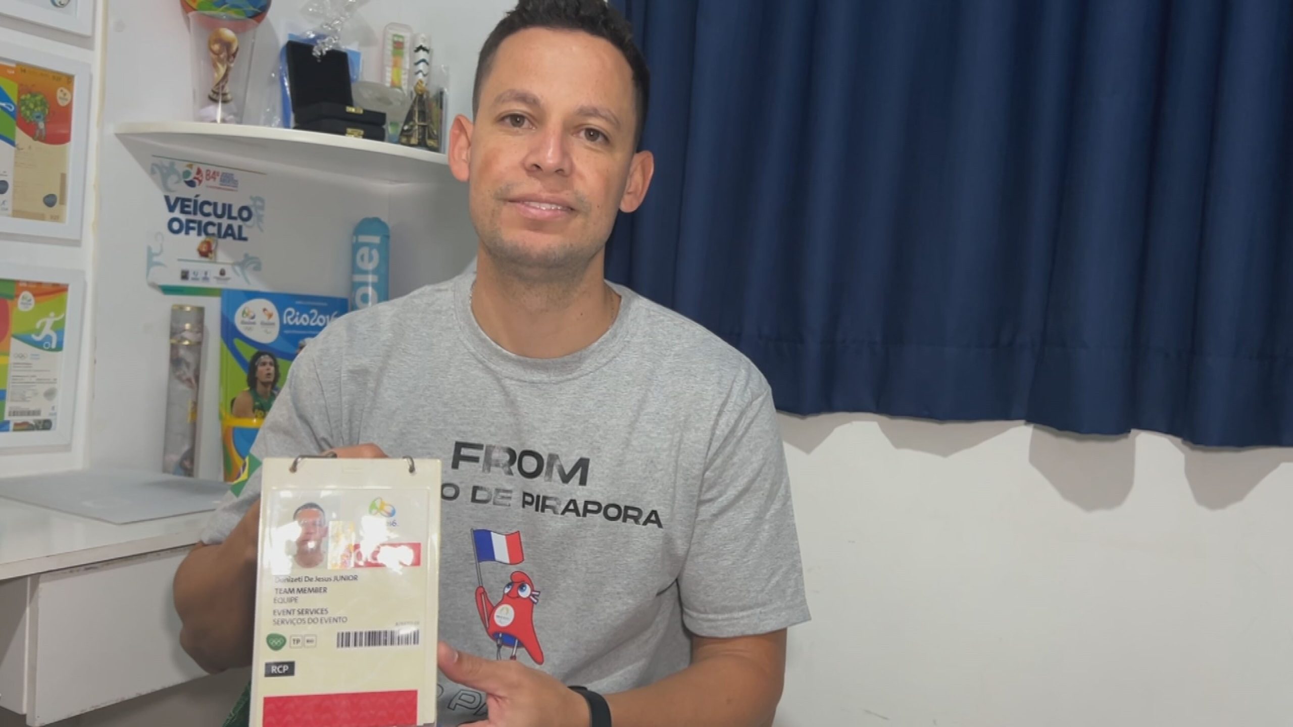 De Salto de Pirapora para Paris: professor de educação física é selecionado para ser voluntário nos Jogos Olímpicos