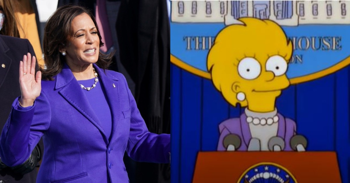 Episódio dos ‘Simpsons’ tinha ‘previsão’ sobre Kamala Harris? Entenda
