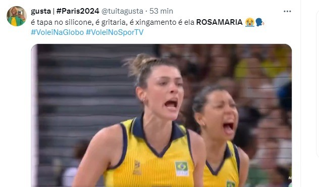 Rosamaria, do Vôlei, é destaque na estreia da seleção nas Olimpíadas e viraliza com memes na web