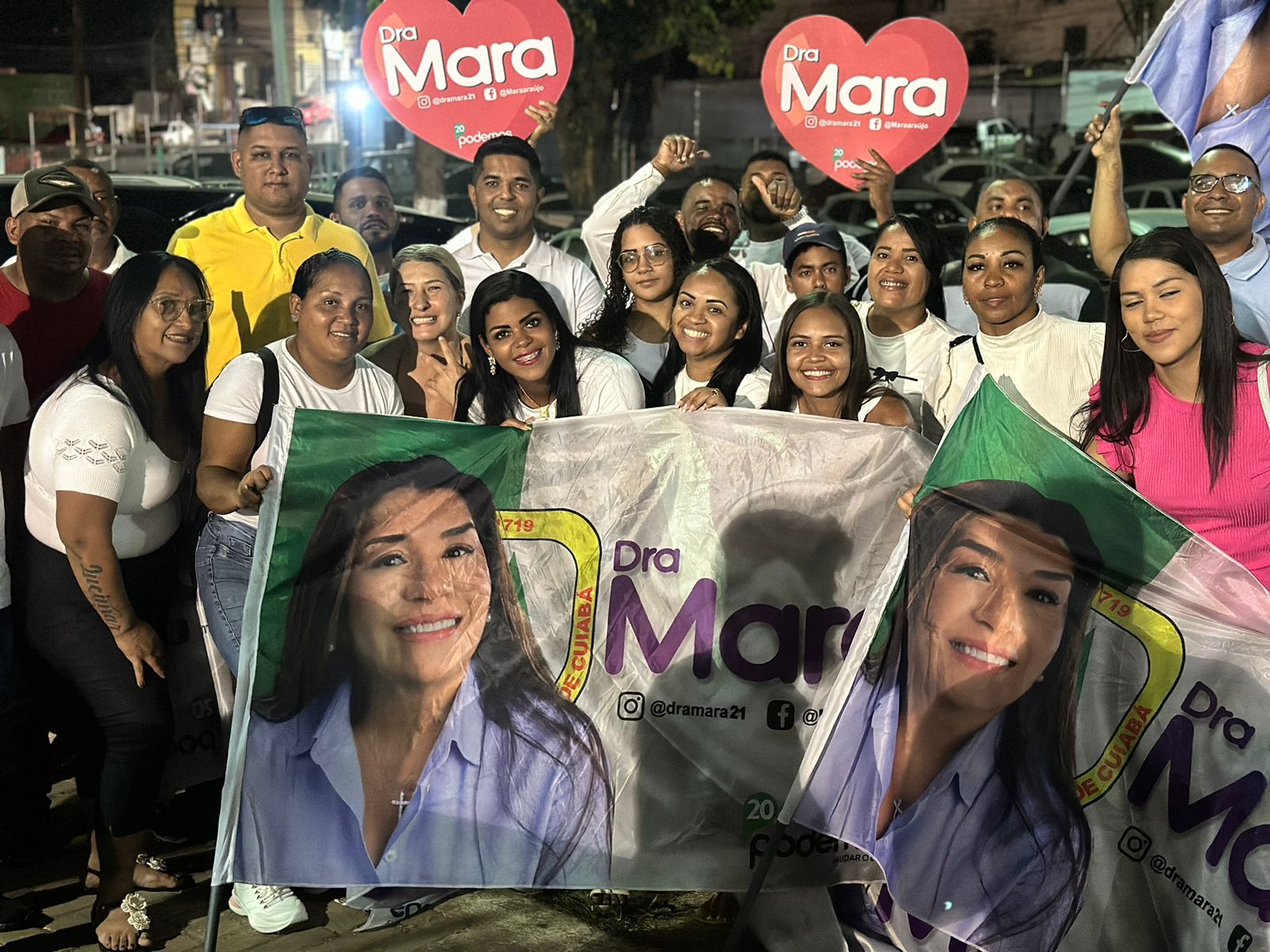 “Doutora Mara Conquista Cuiabá: Convenção do Podemos Marca o Início de uma Revolução na Política Local”