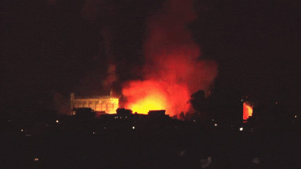 VÍDEO: Bola de fogo ilumina céu de Beirute após ataque aéreo de Israel