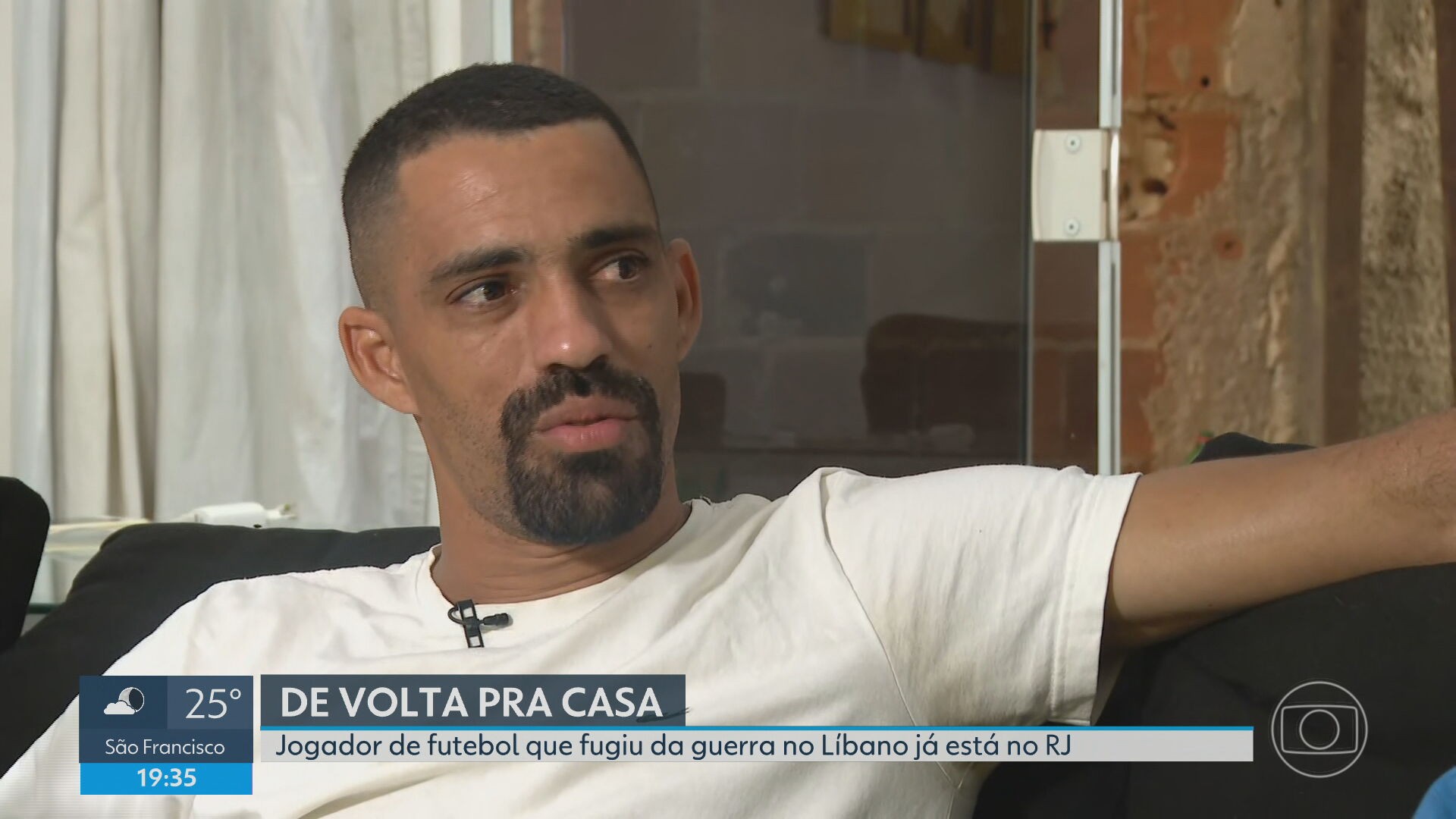 Jogador de Belford Roxo lembra saga para sair do Líbano em meio a guerra: ‘Restos de corpos, destroços e fome’