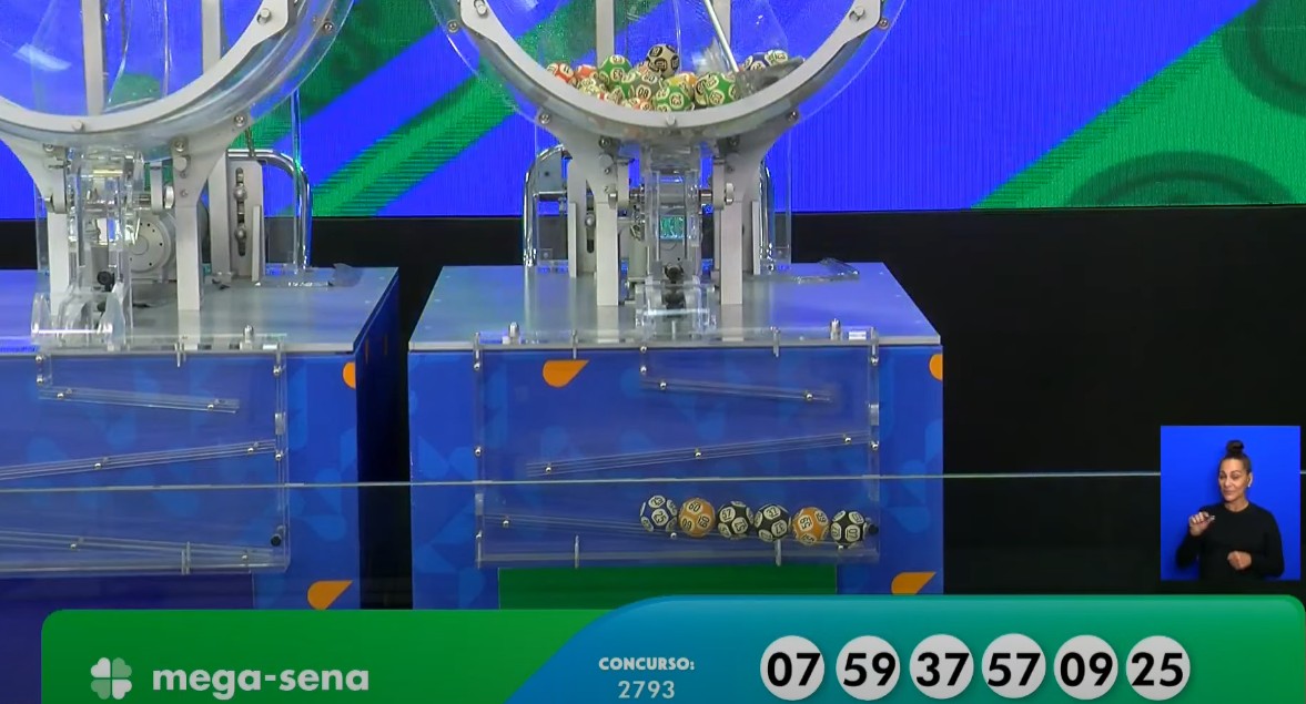Mega-Sena, concurso 2.793: resultado
