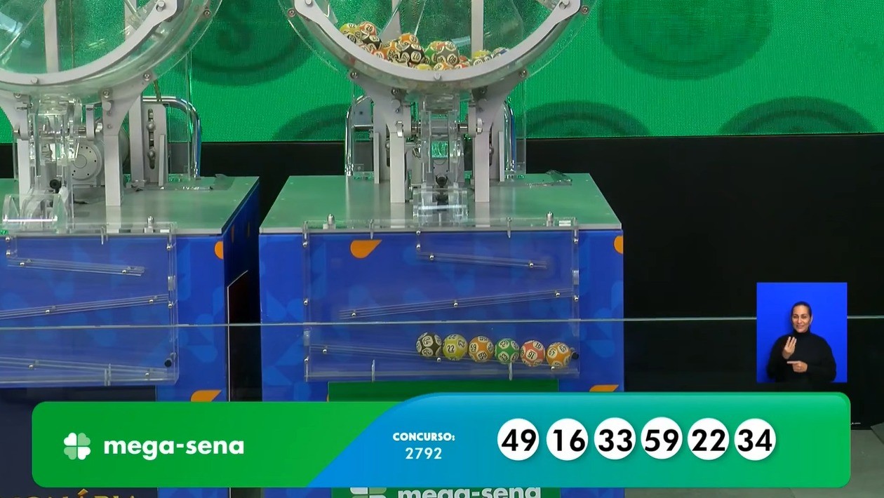 Mega-Sena, concurso 2.792: resultado